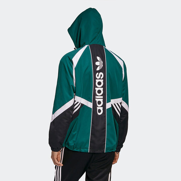 Ветровки оригинальные sprt us wb 1 спортивная куртка зеленая Adidas, зеленый — фото 4