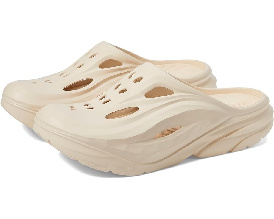 Сабо Hoka Ora Recovery Mule, цвет Vanilla/Vanilla