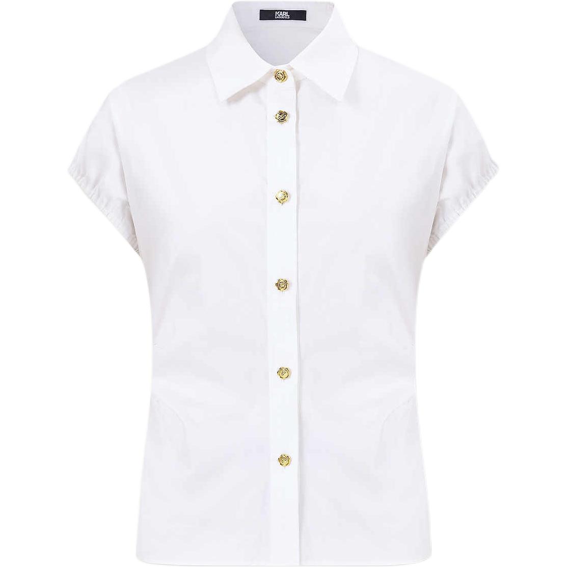 

KARL LAGERFELD / Karl Lagerfeld Jeans Женская белая рубашка