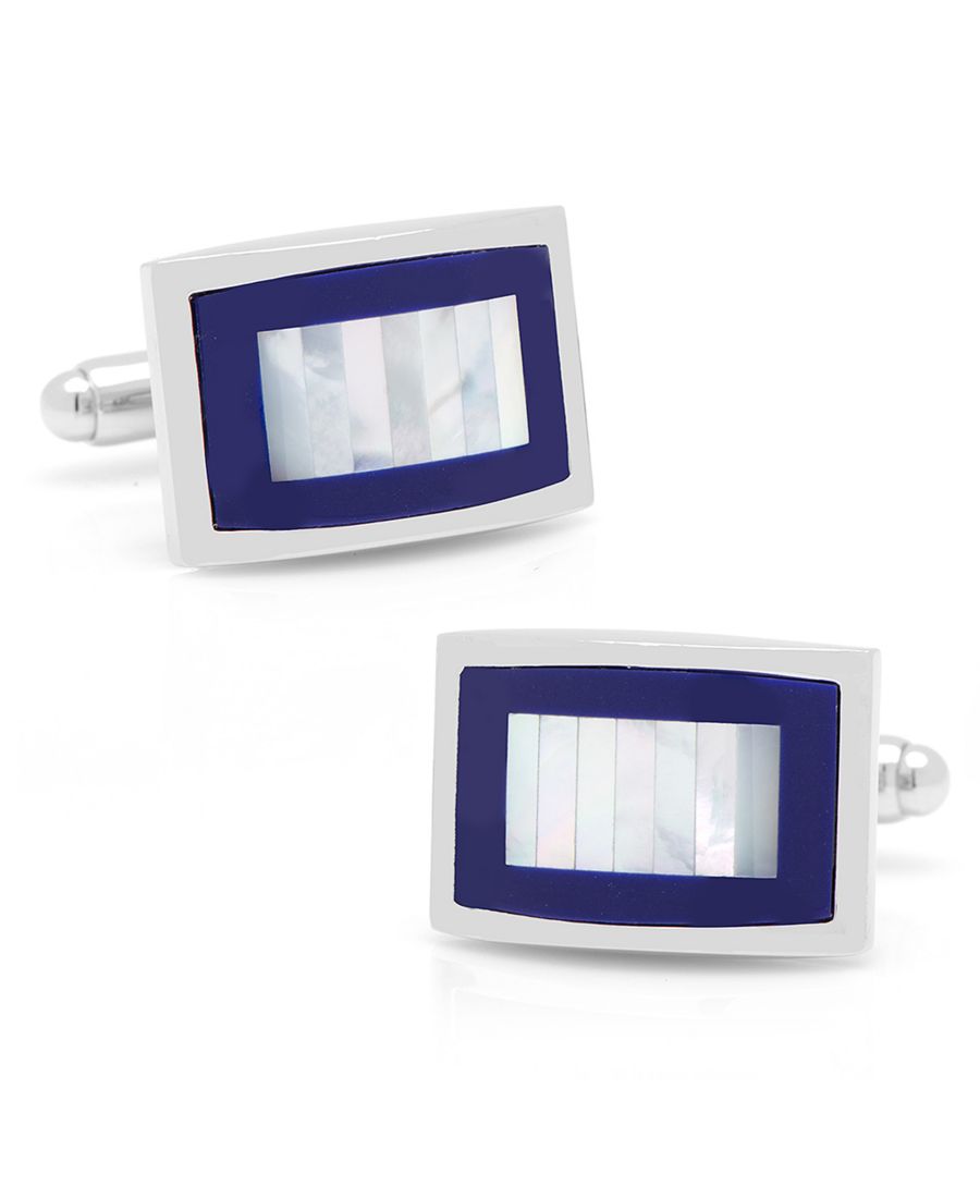 

Запонки в виде ключа из перламутра и лазурита Cufflinks Inc, Blue