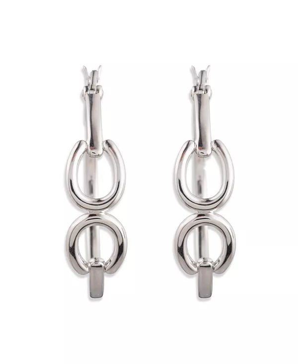 

Серьги-Кольца из стерлингового серебра с удилами Lauren Ralph Lauren, silver