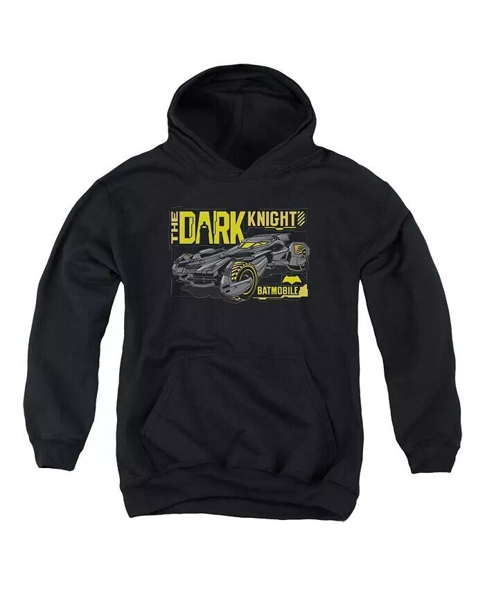 

Толстовка с капюшоном Mobile Dark Knight для мальчиков и девочек Batman V Superman, черный