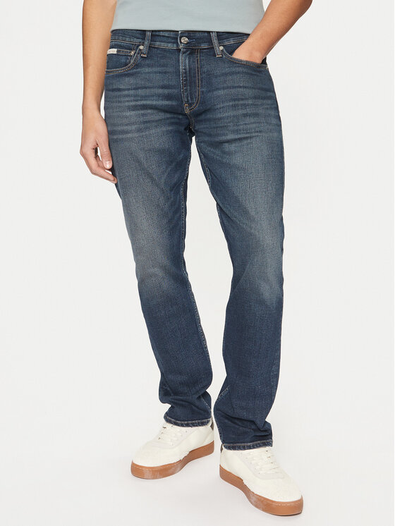 

Облегающие джинсы J30J326518 Calvin Klein Jeans, синий