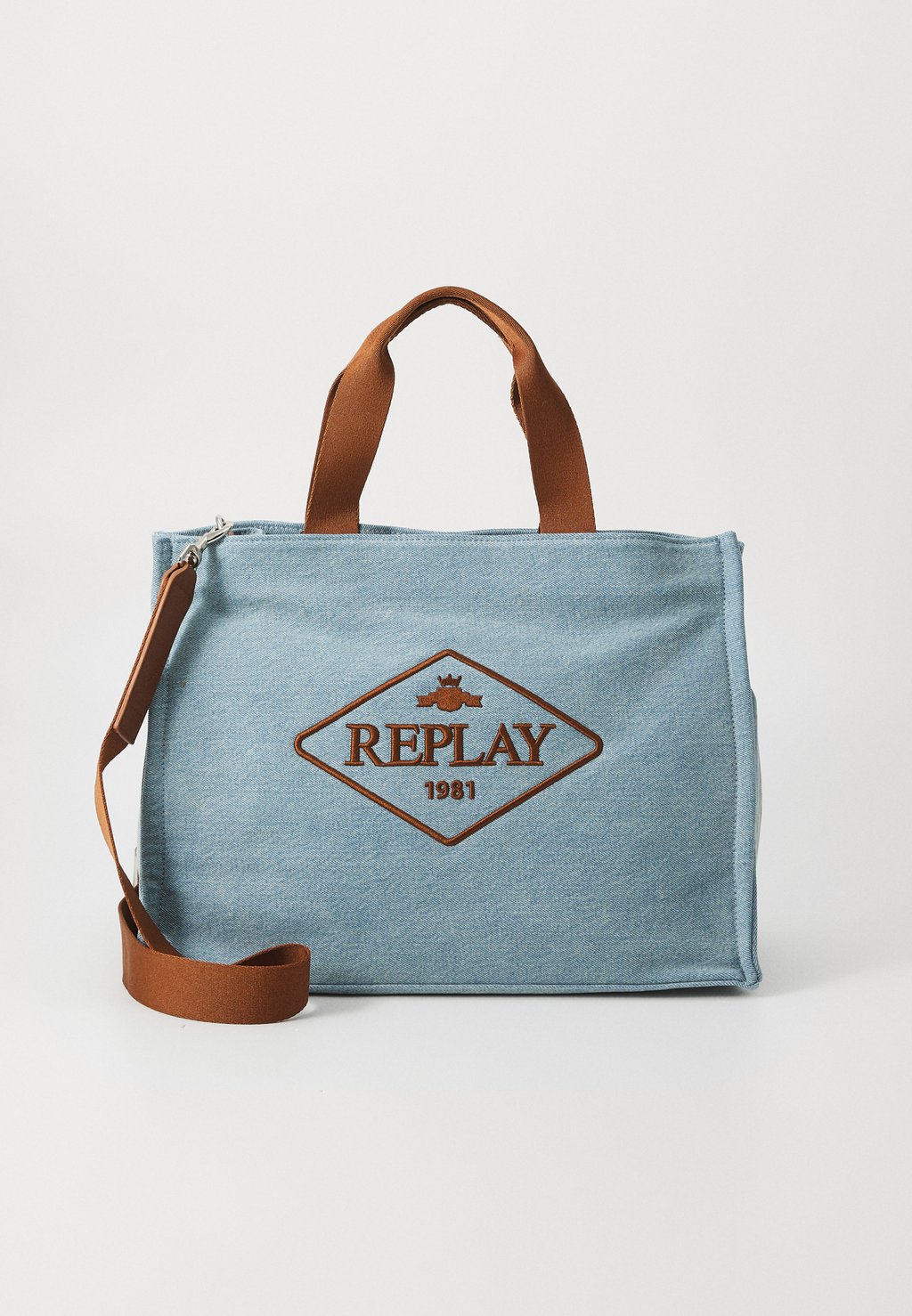 

Сумка-тоут Replay, цвет Blue Denim