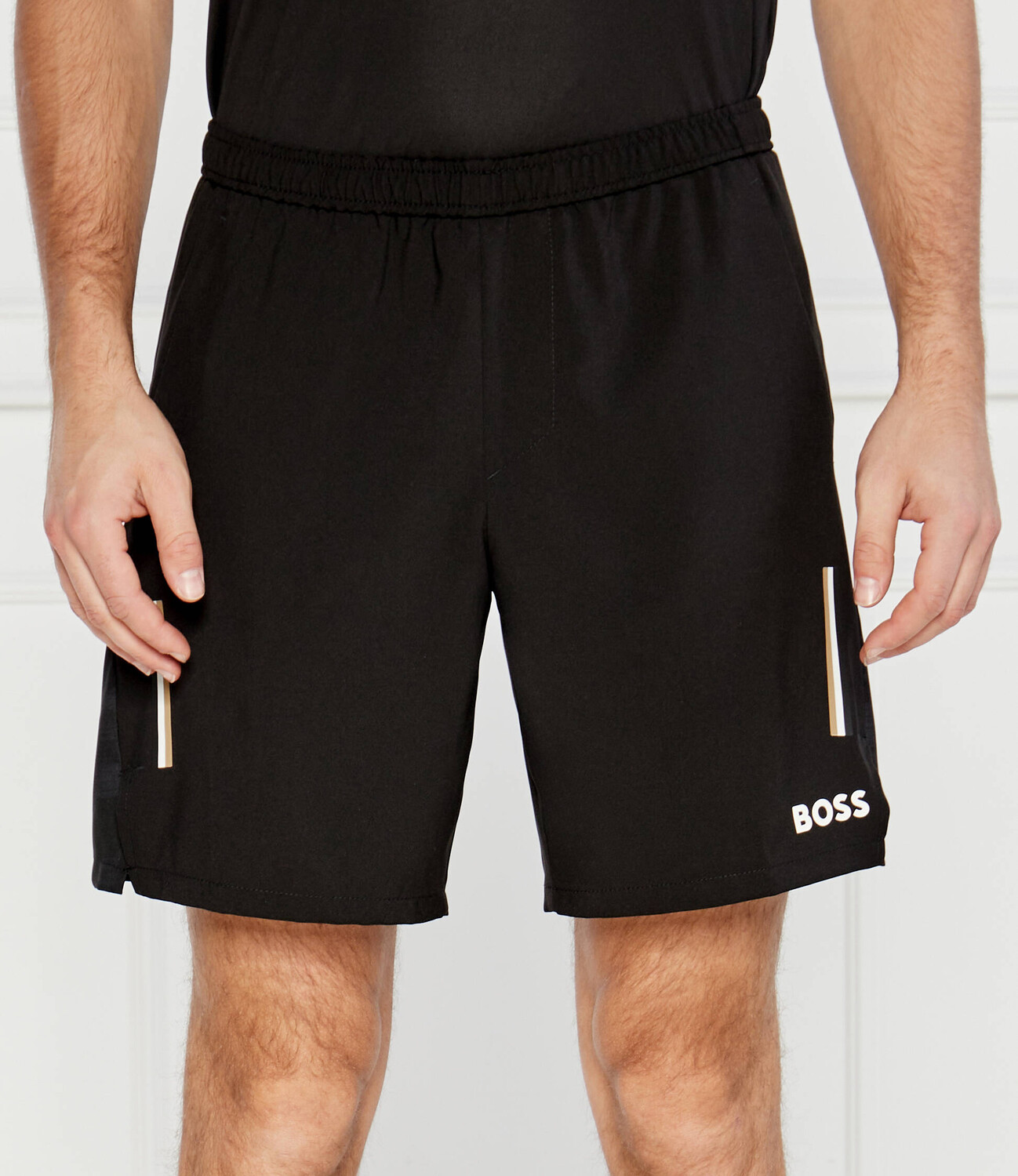 

Спортивные шорты BOSS GREEN Regular Fit, черный