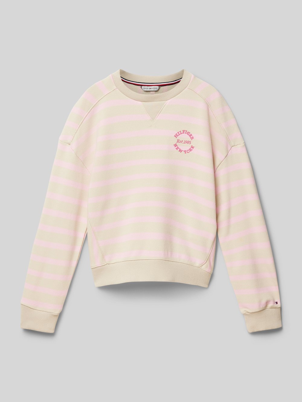 

Толстовка с круглым вырезом Tommy Hilfiger Teens, розовый