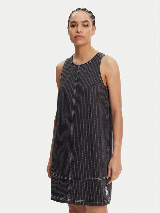 

Платье на каждый день обычный крой Allover Print JJ3143 Adidas, серый
