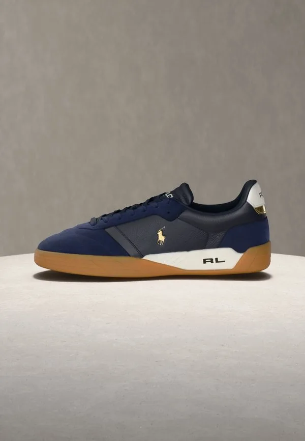 Кроссовки broome на шнуровке Polo Ralph Lauren, Hunter Navy — фото 2