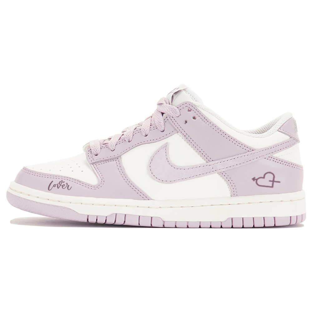 

Dunk LOW Нескользящие, амортизирующие, износостойкие, низкие детские кроссовки для скейтбординга для подростков Nike, белый