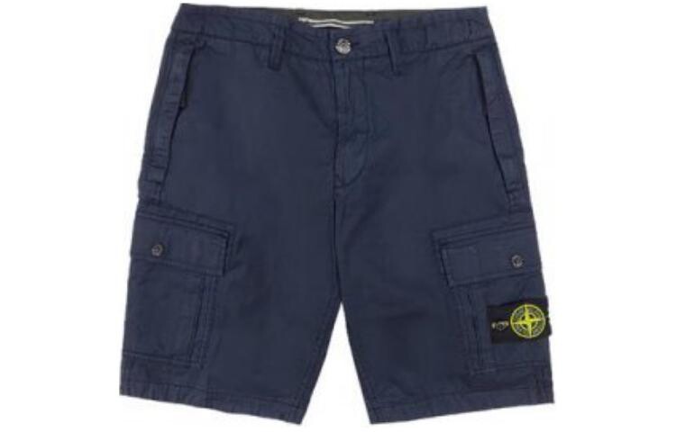 

Шорты-карго мужские темно-синие Stone Island, синий