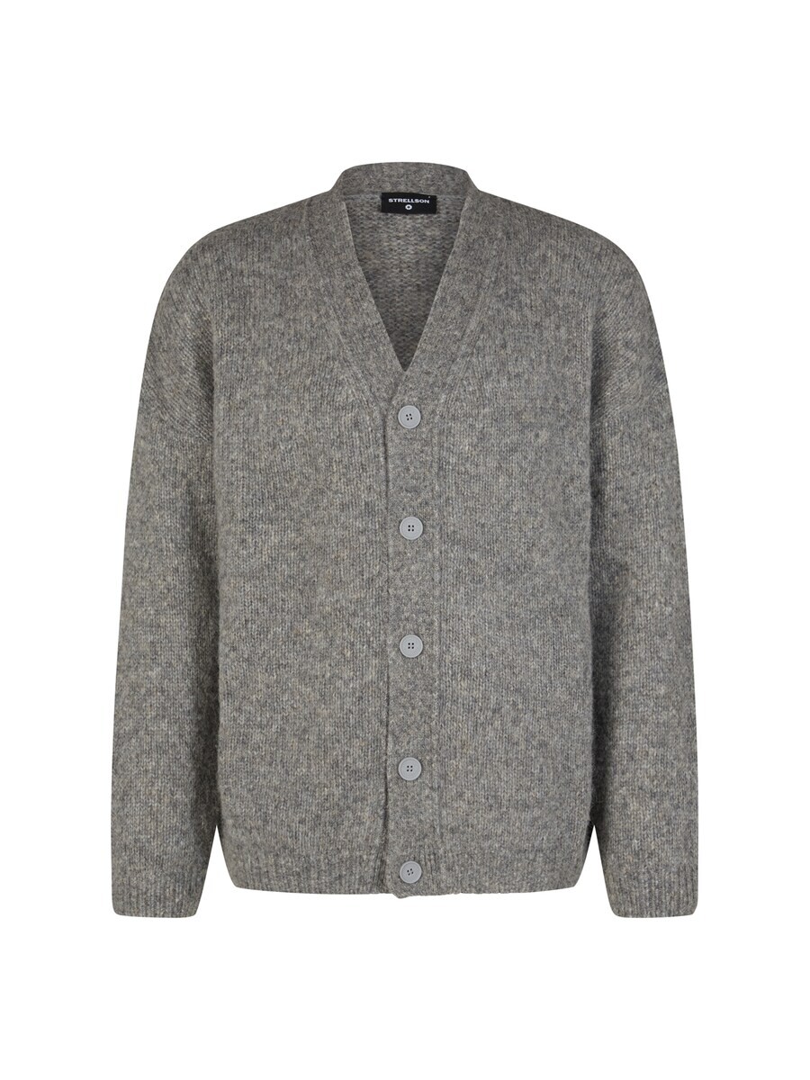 

Вязаный кардиган STRELLSON Knit Cardigan Ash, серый