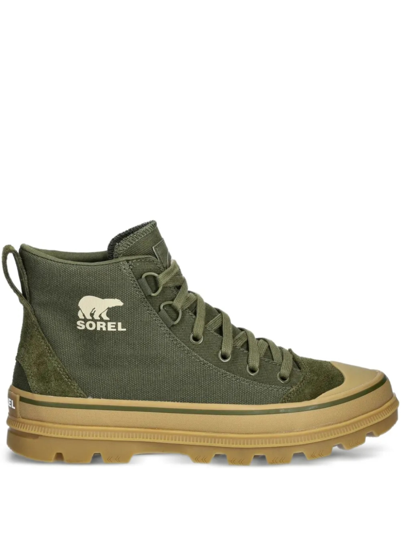 

Высокие парусиновые кеды Scout N About SOREL, зеленый