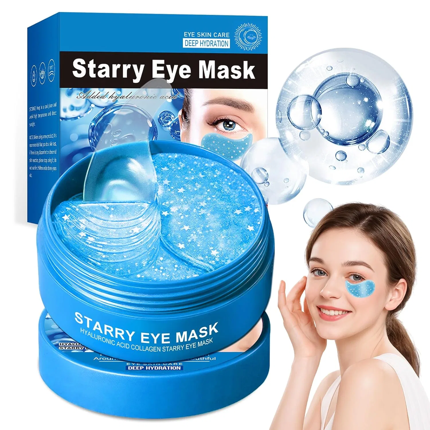 Гиалуроновые патчи для глаз, 60 штук Zevuniq, C-Hyaluronic