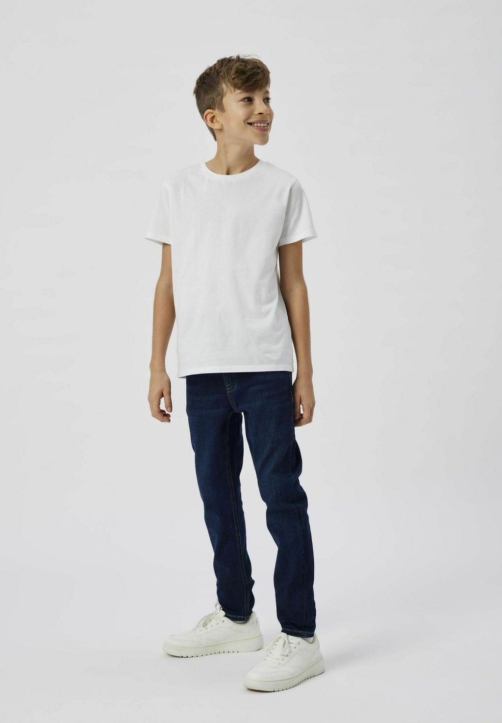 

Джинсы прямого кроя TWO SOON, цвет Dark Blue Denim