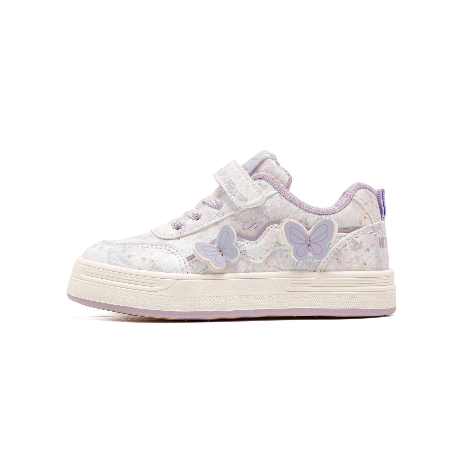 

Скользостойкие амортизирующие кроссовки для скейтбординга с износостойкими свойствами для детей Low Top WARRIOR, фиолетовый