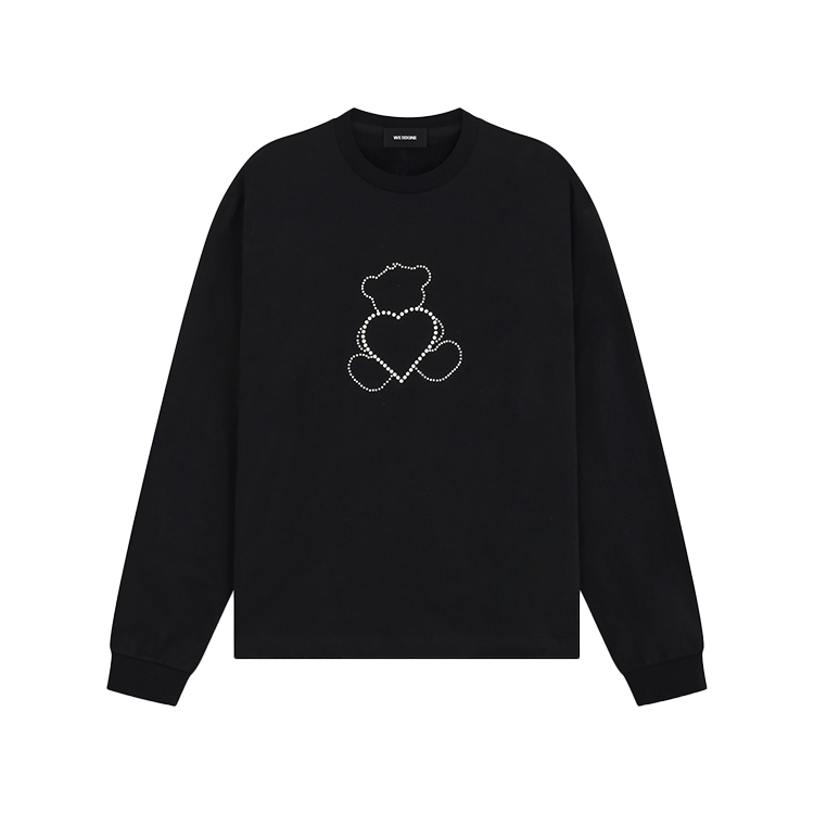 

Футболка с длинным рукавом Pearl Bear WE11DONE, черный