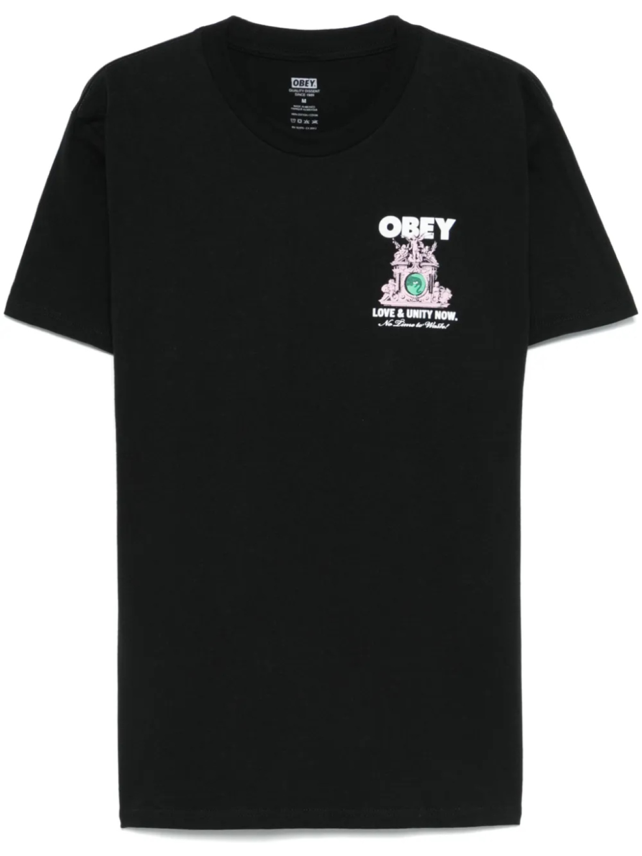 

Obey футболка Love & Unity Now, черный