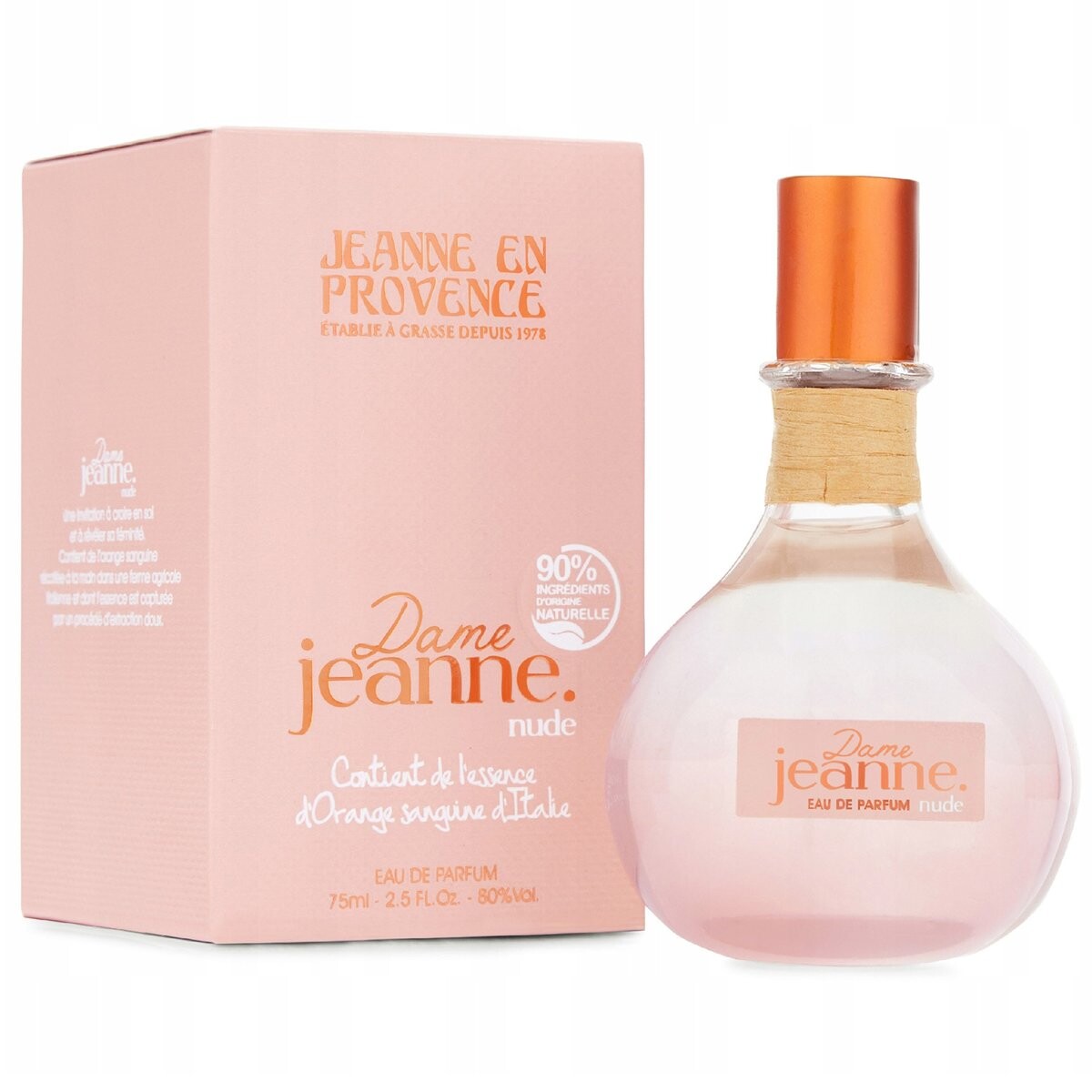 Jeanne en Provence - Dame Jeanne Nude Фруктовый парфюм для женщин 75мл 75 мл — фото 2