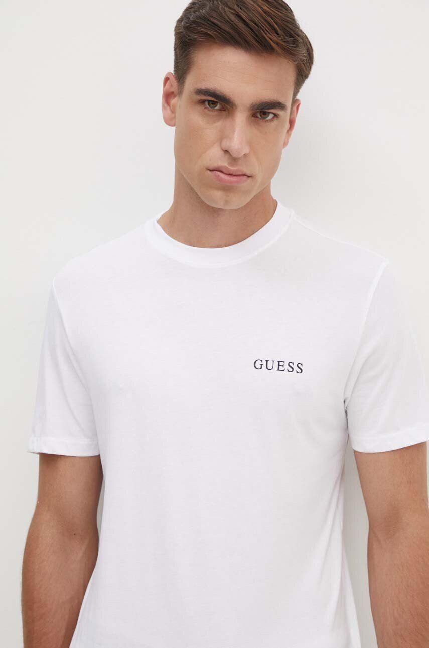 

Хлопковые футболки Guess, 3 пары, белый