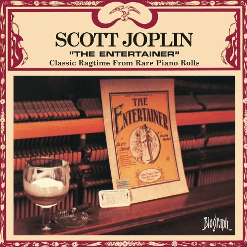 

Диск CD The Entertainer: Classic Ragtime From Rare Piano Rolls - Scott Joplin