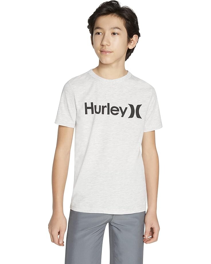 

Футболка Hurley Kids One and Only Tee, цвет Birch Heather