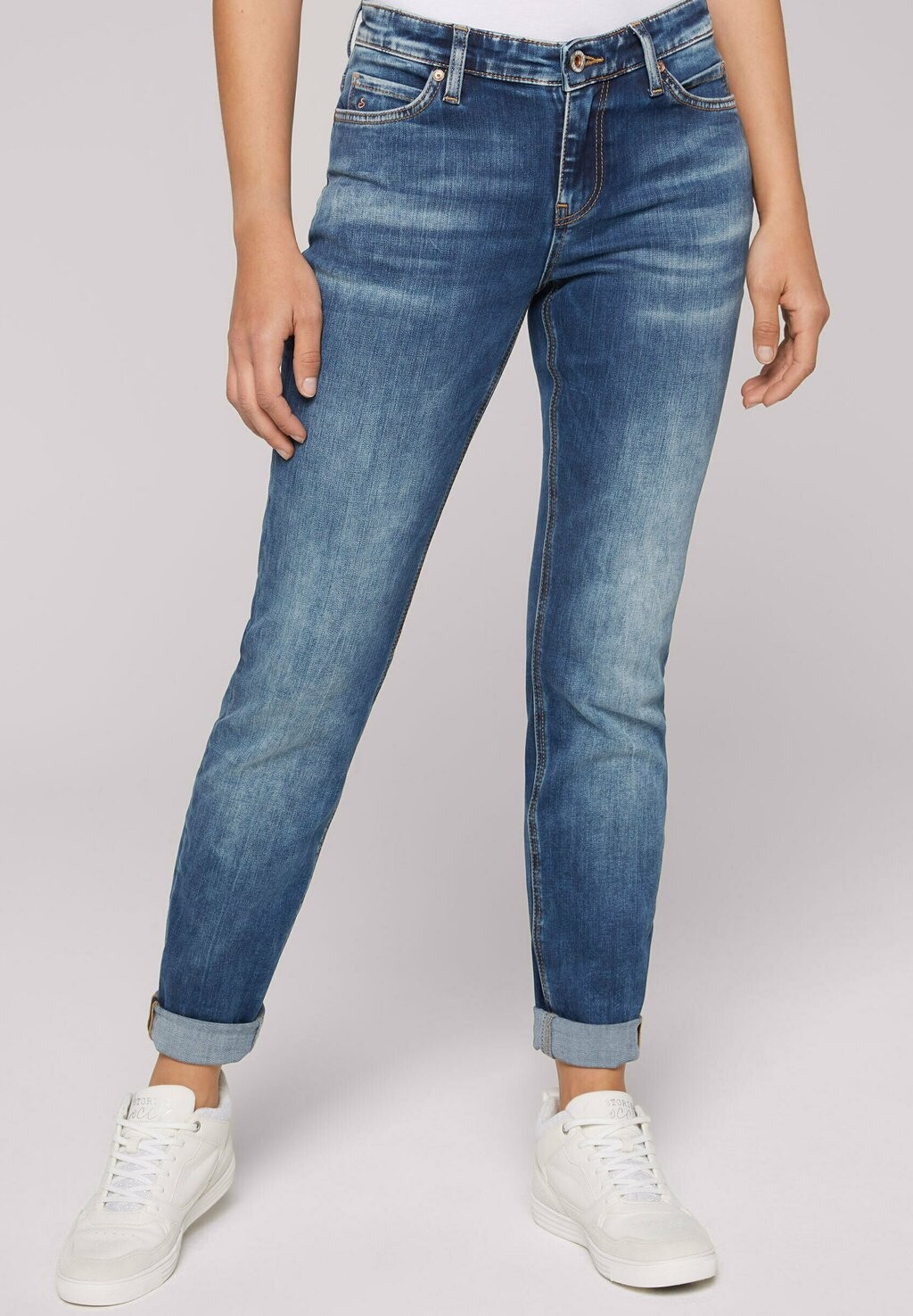 

Джинсы Slim Fit HE DI Soccx, цвет blue used