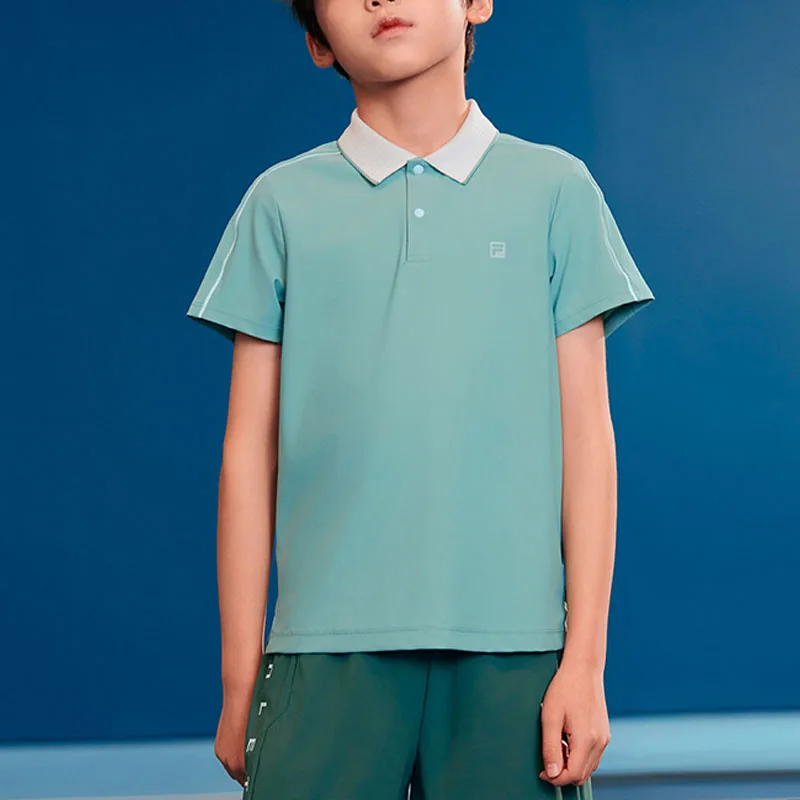 FILA KIDS Футболка Oil Cyan для детей — фото 4