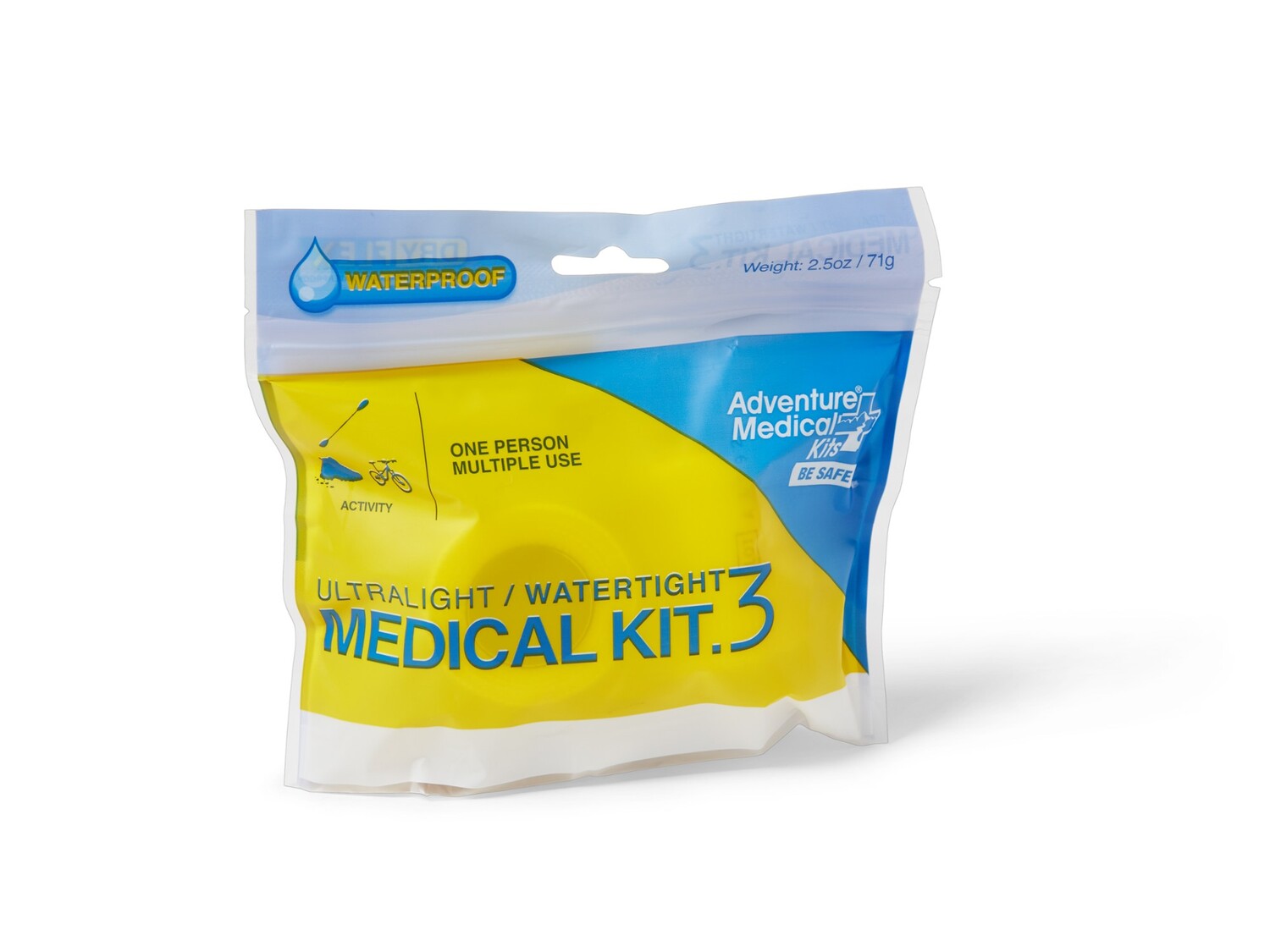 

Сверхлегкая/водонепроницаемая медицинская аптечка калибра .3 Adventure Medical Kits