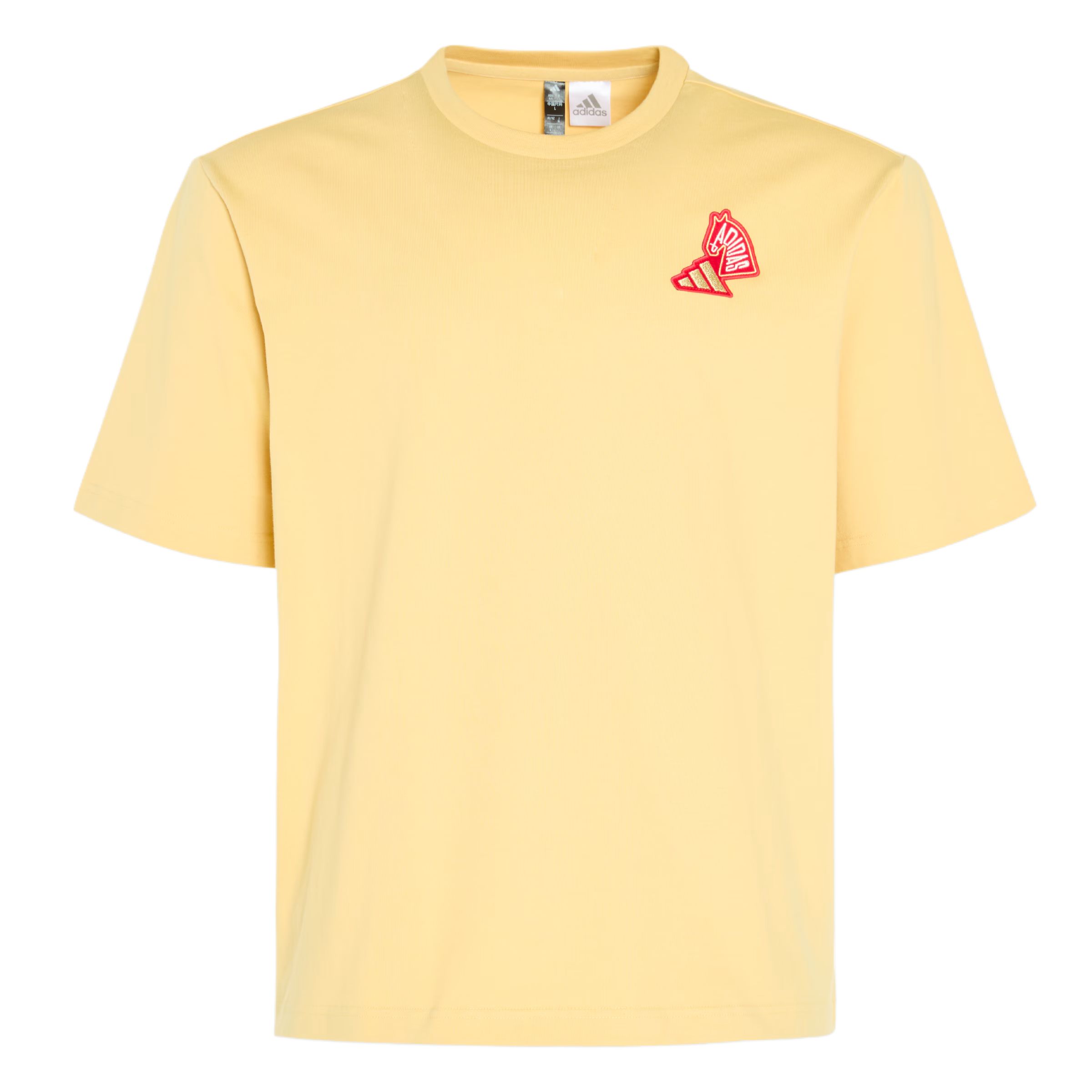 

Футболка с коротким рукавом на Китайский Новый год, унисекс Adidas, oat