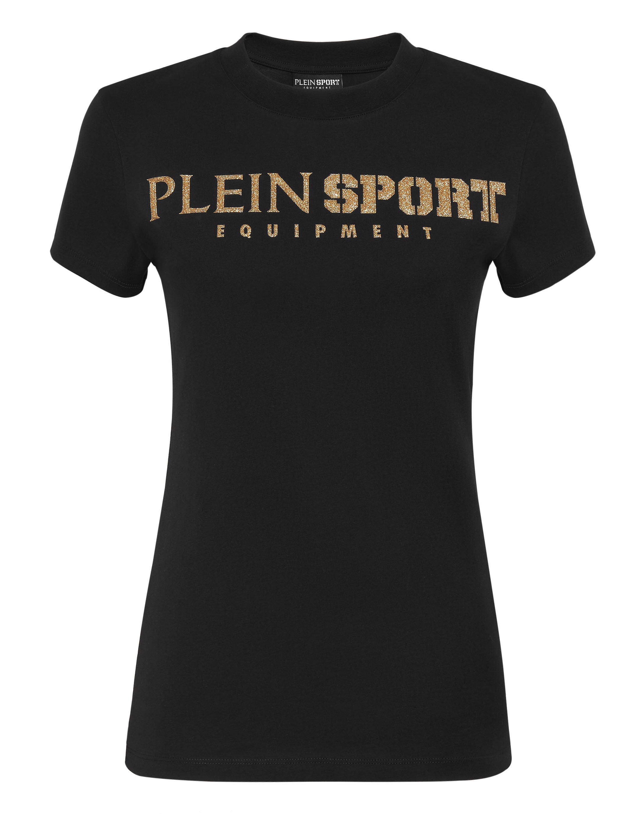 

Футболка с круглым вырезом SS PLEIN SPORT, черный