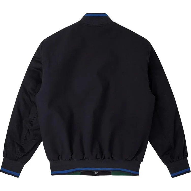 Бейсбольная майка Lacoste утепленная, с воротником, коричневый — фото 4