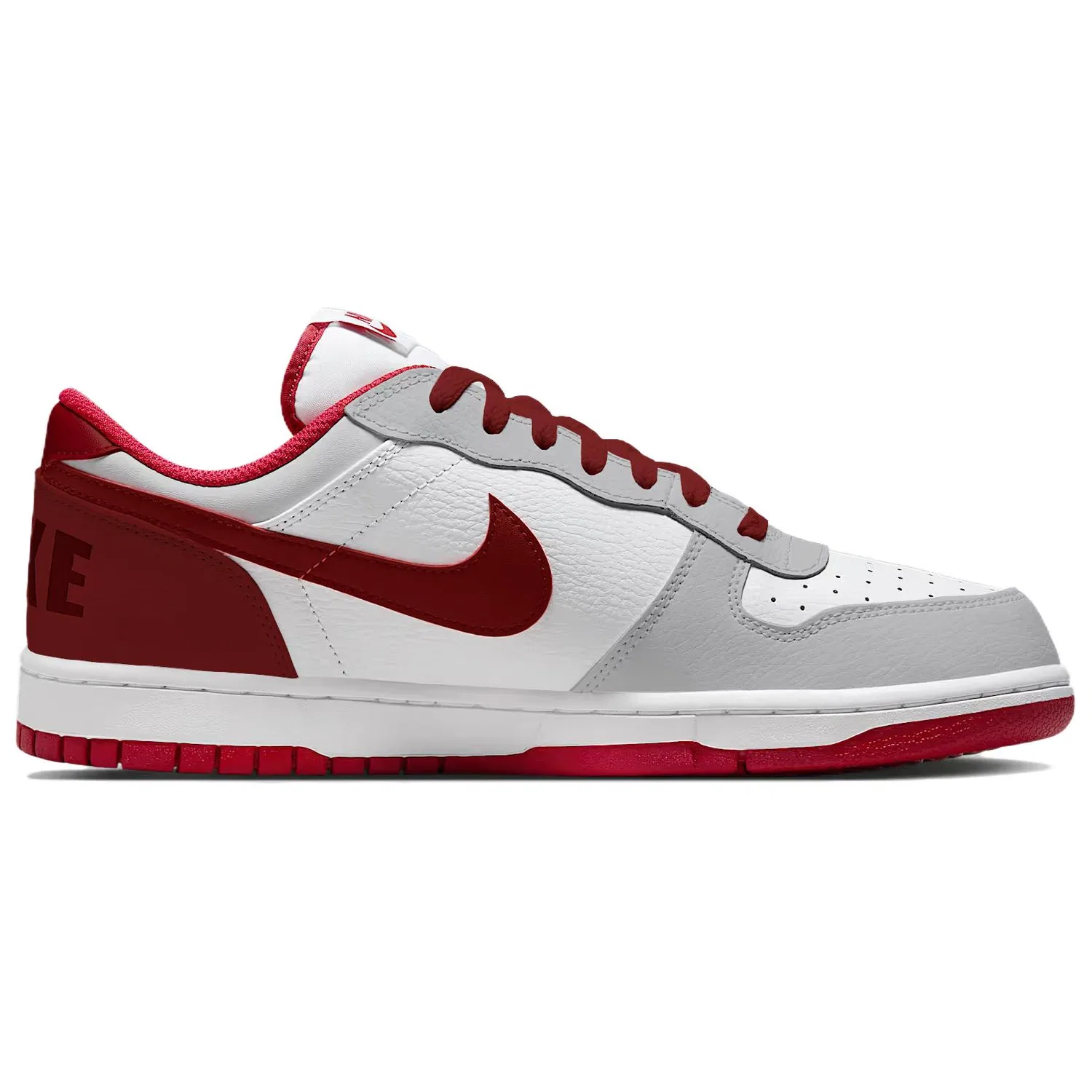 Кроссовки Nike Big Low серые — фото 3