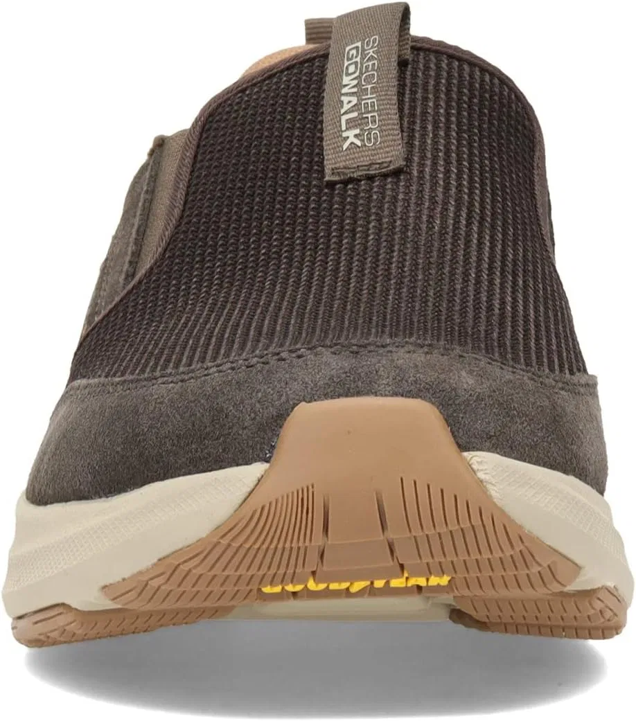 Кроссовки Skechers Sport Damen Premium-Premix Slip-On Sneaker, Brown Textile Suede Trim — фото 4