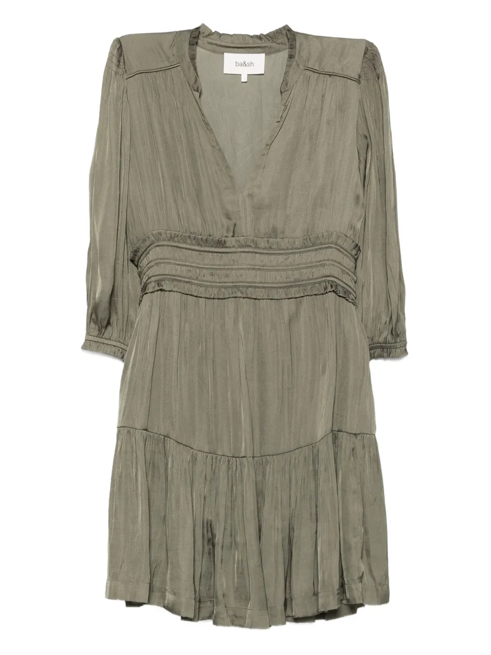 

Платье Cyrilia с V-образным вырезом Ba&Sh, зеленый