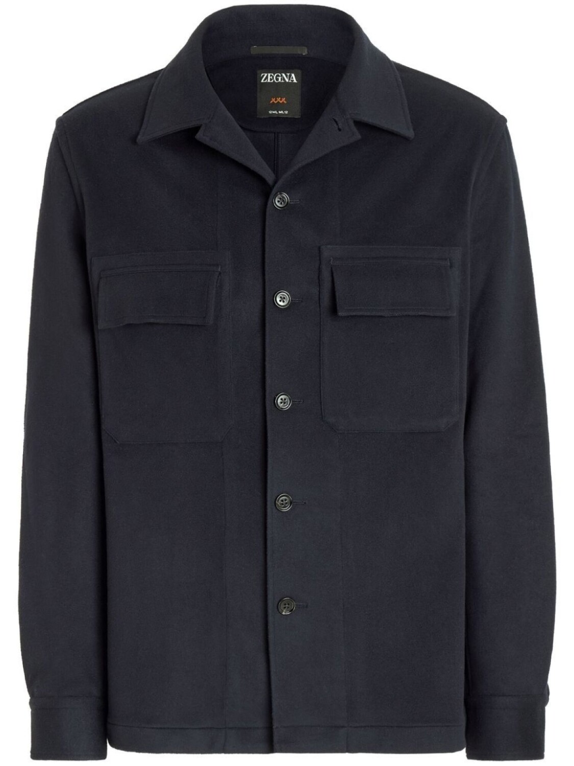

Zegna рубашка с длинными рукавами, синий