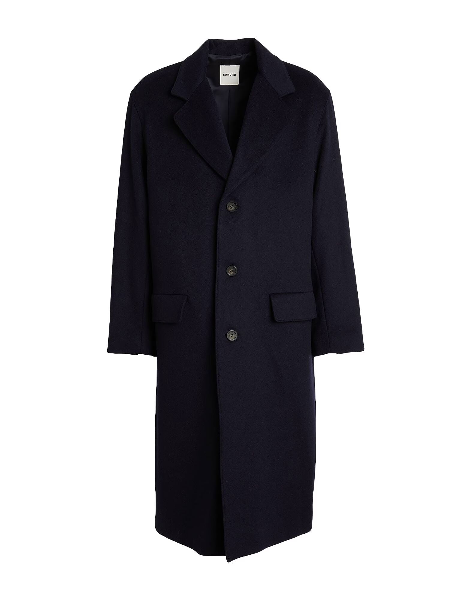 

Пальто Sandro, полуночно-синий