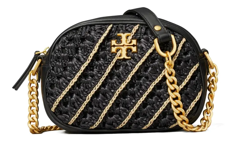 

Сумка через плечо из коровьей кожи черная Tory Burch