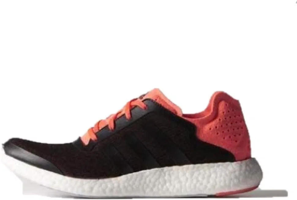Мужские беговые кроссовки Adidas Pure Boost Reveal, размер 7 (британский размер), красно-черные