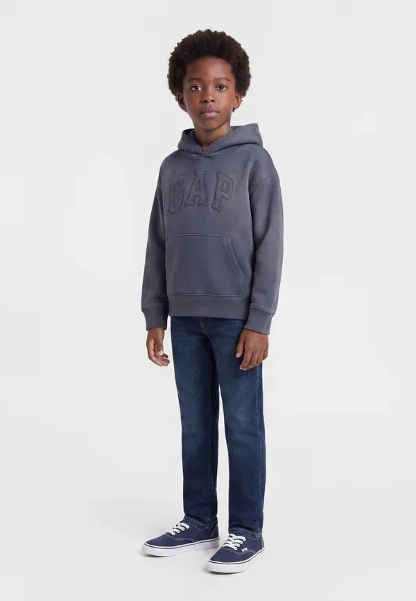 Толстовка с капюшоном Gap Logo abv hood hoodie, синий хребет