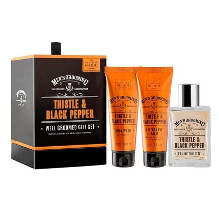 

Набор для ухода за чертополохом и черным перцем, Scottish Fine Soaps Limited
