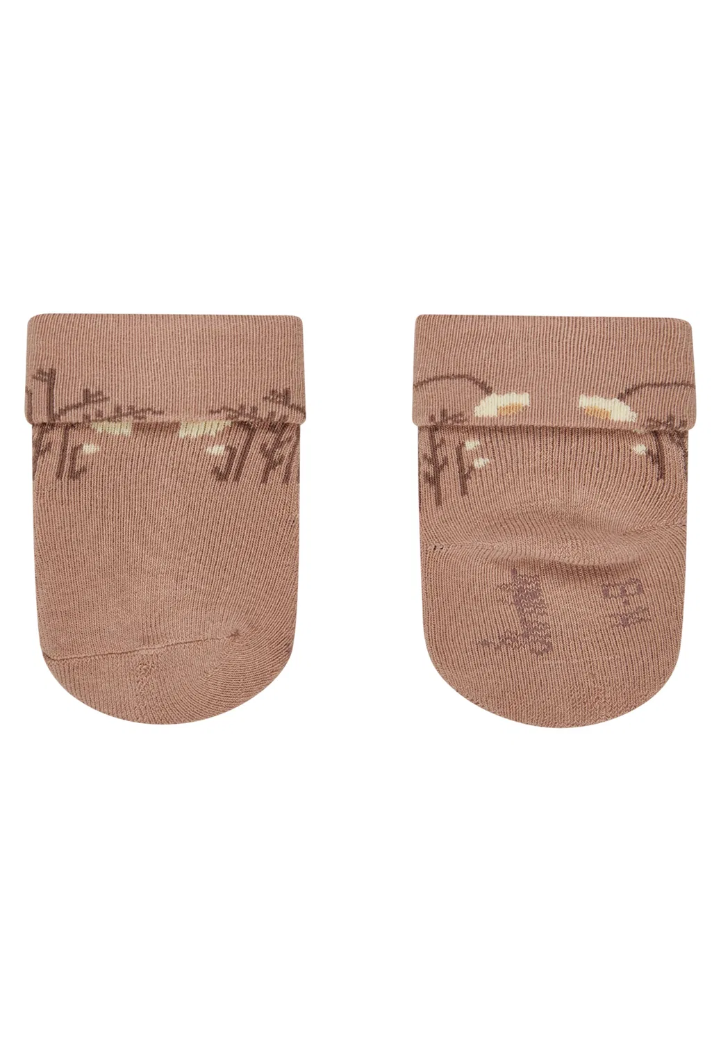 Носки 'Sonne' Sterntaler, Beige/Cognac/White — фото 3