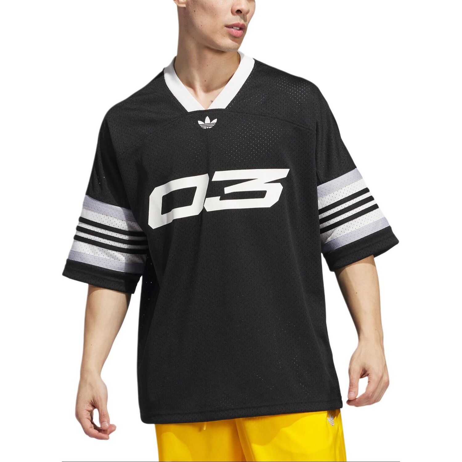 Футболка SPORT JERSEY унисекс черная Adidas Originals, черный — фото 3