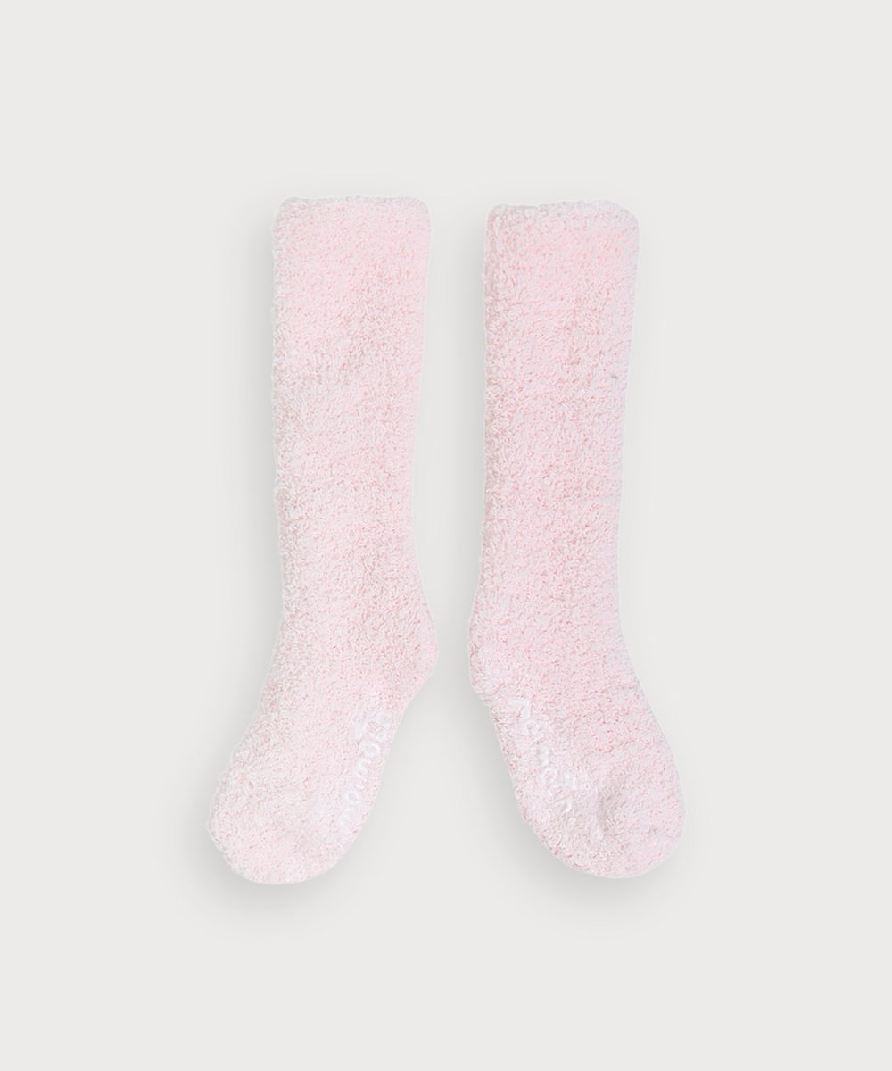 Пушистые вязаные носки для новорожденных Moimoln, pink