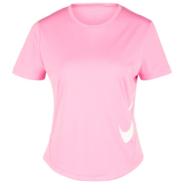 

Женская бегающая футболка Tempo Swoosh HBR Dri-Fit S/S Nike, мультиколор