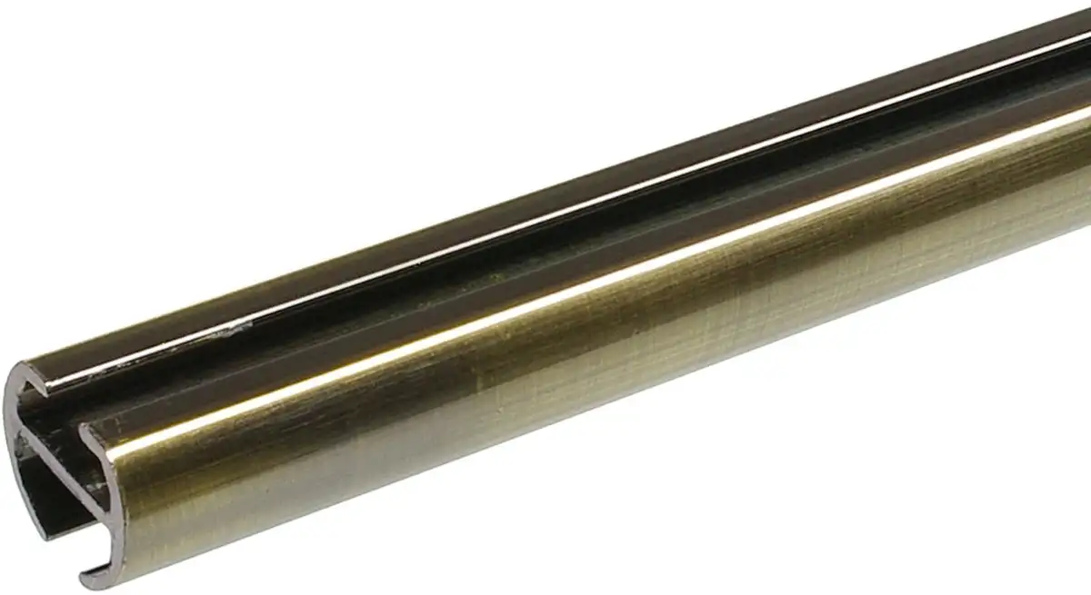 

Внутренний ходовой профиль Liedeco, (1 шт.), 1 направляющая фиксированного размера Ø 16 мм Длина: 240 см, цвет messingfarben/antik