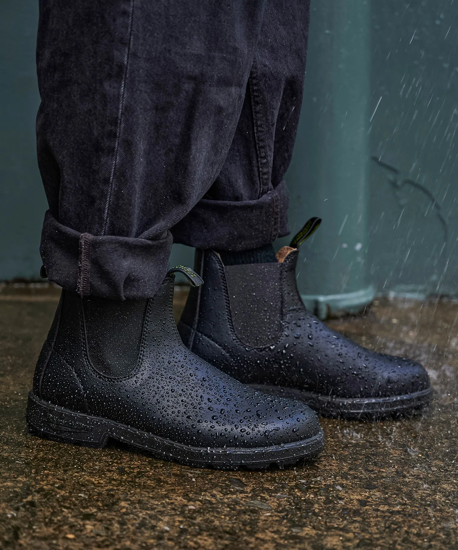 Унисекс непромокаемые ботинки Blundstone ORIGINALS VEGAN чёрные — фото 3