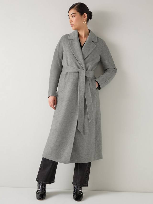 

Пальто Francine из чистой мериносовой шерсти L.K.Bennett, Grey