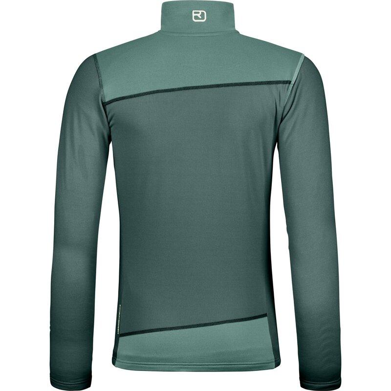 

Под курткой легкая флисовая куртка Ortovox, серый