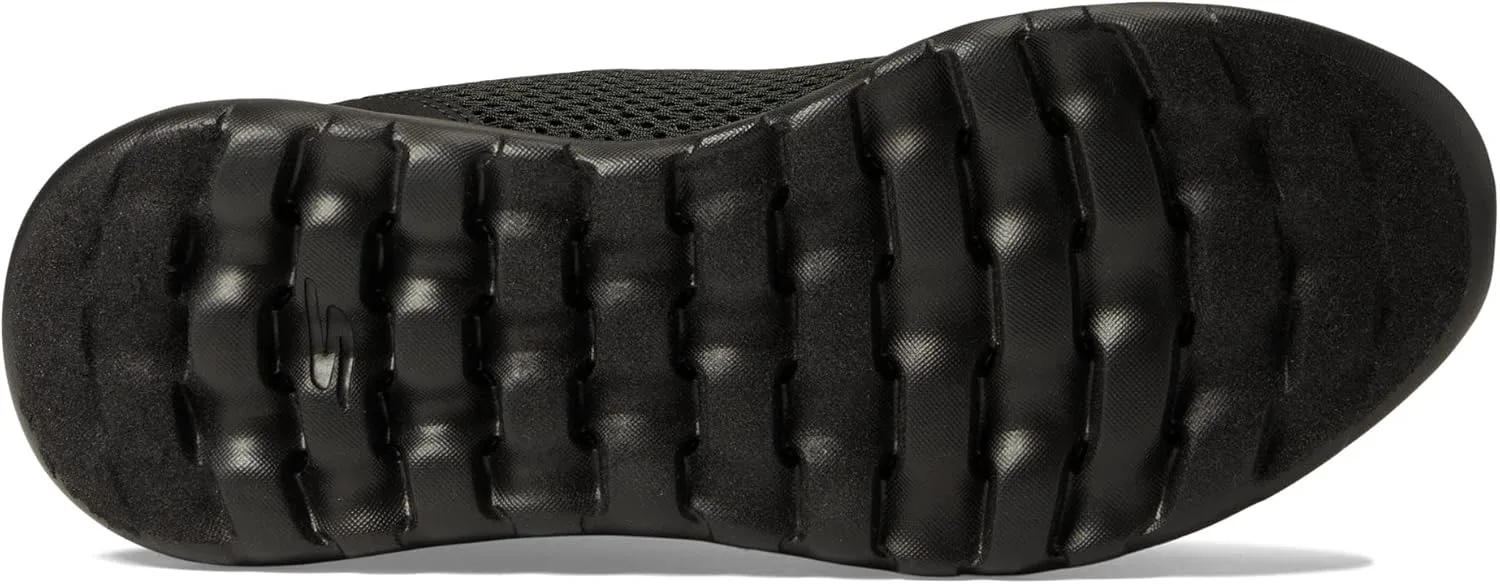 Мужские кроссовки Skechers Gowalk Max для спортивных тренировок и ходьбы с амортизирующей вставкой с воздушным охлаждением, черный — фото 3