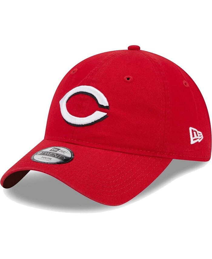 

Гибкая кепка Little Boys and Girls Red Cincinnati Reds Team 9Twenty New Era, красный